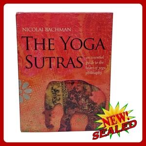 Nicolai Bachman The Yoga Sutras Patanjali Box Set Book CDs Cards‎ Sealed New